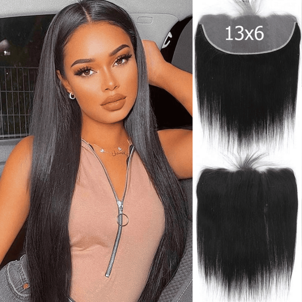 Perismoda 13x6 HD Lace Frontal Straight Virgin Human Hair Lace Frontal with Baby Hair
